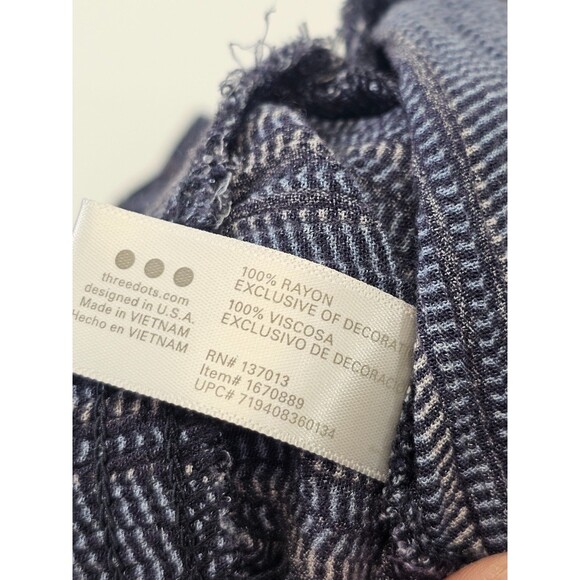 ALK Women's L Three Dots Printed Pull On Casual Shorts Stretch waist Comfort EUC - Picture 6 of 6